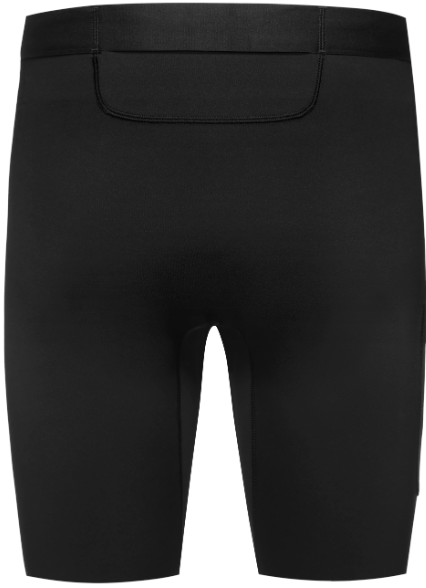 CONCURVE Short Tights Mens, black
