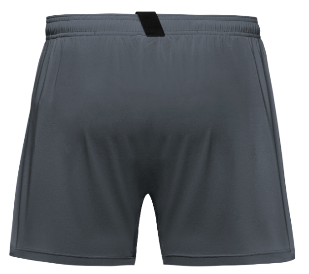 CONCURVE 5” Brief Shorts Mens, lab graphite