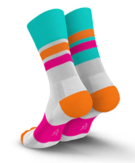 CALCETINES INCYLENCE ULTRALIGHT TRACKS CYAN PINK