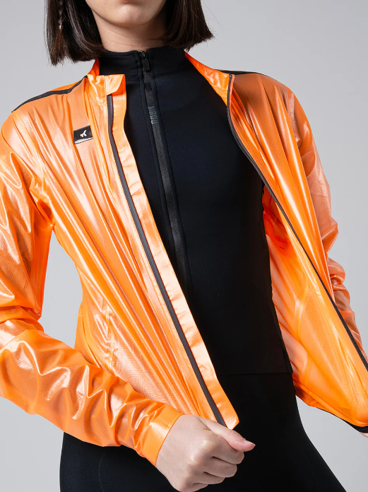 Chaqueta Ligera Impermeable Pluvia 2.0 Unisex Blazing Orange