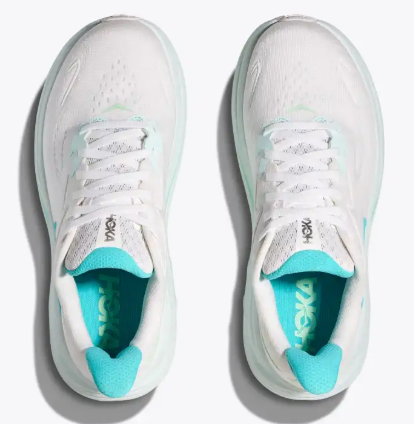 Zapatilla HOKA W CLIFTON 10 White/Cielo Blue