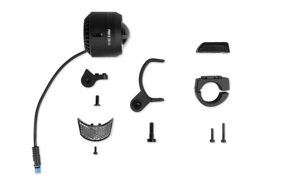 Luz delantera ACID para e-bike PRO-E 200 X-Connect black