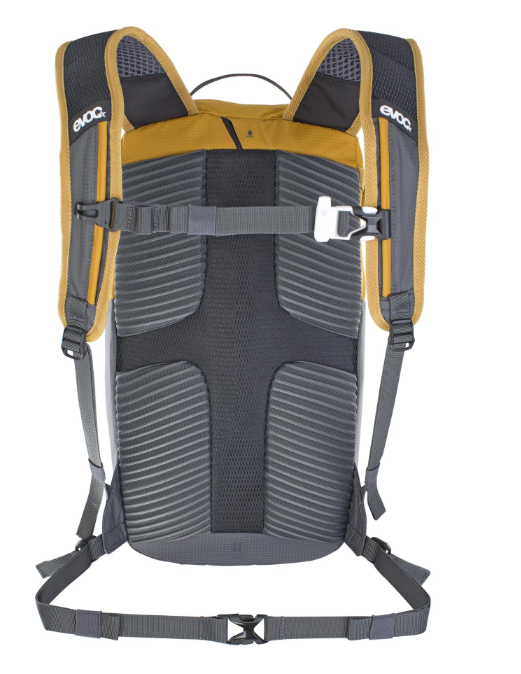 MOCHILA EVOC RIDE 8 + HYDRATION BLADDER 2L LOAM - CARBON GREY