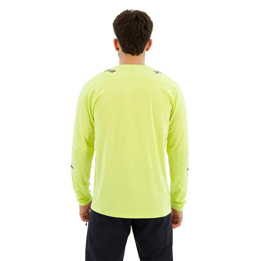 TRAIL AIR JERSEY LS MEN LIMESTONE