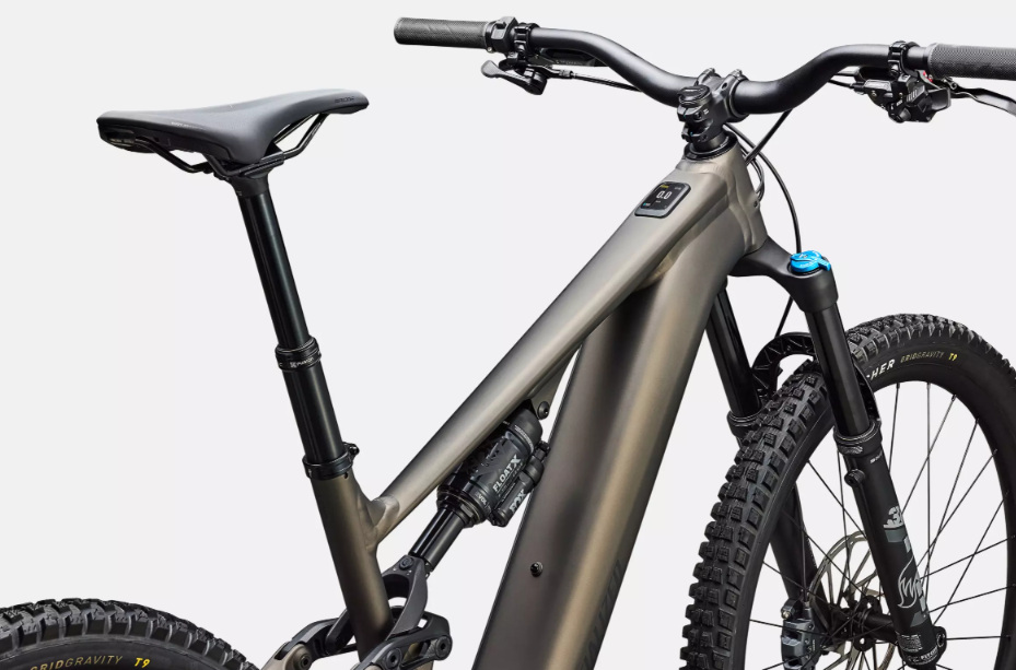 Turbo Levo 4 Comp Alloy Satin Gunmetal / Obsidian