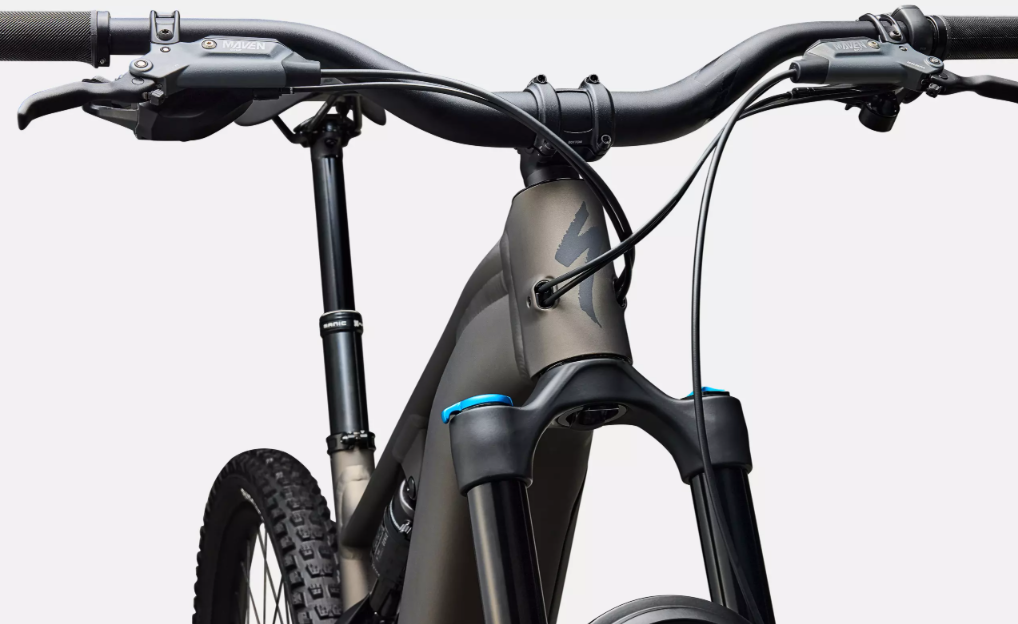 Turbo Levo 4 Comp Alloy Satin Gunmetal / Obsidian