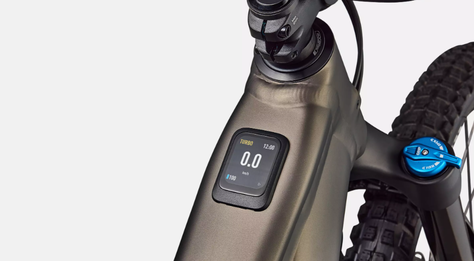 Turbo Levo 4 Comp Alloy Satin Gunmetal / Obsidian