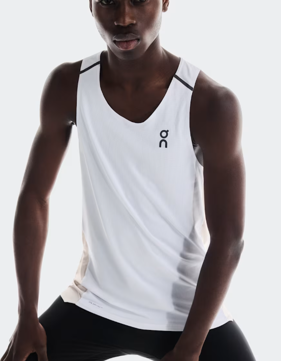 Performance Tank Men White / Silver