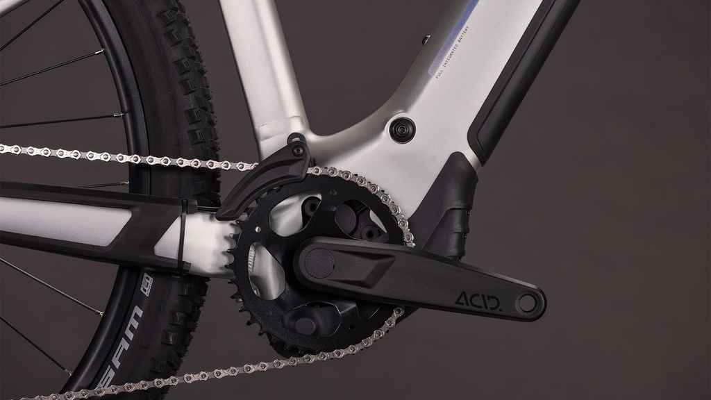 Bicicleta Cube Reaction Hybrid ONE 800 sleekgrey´n´prism