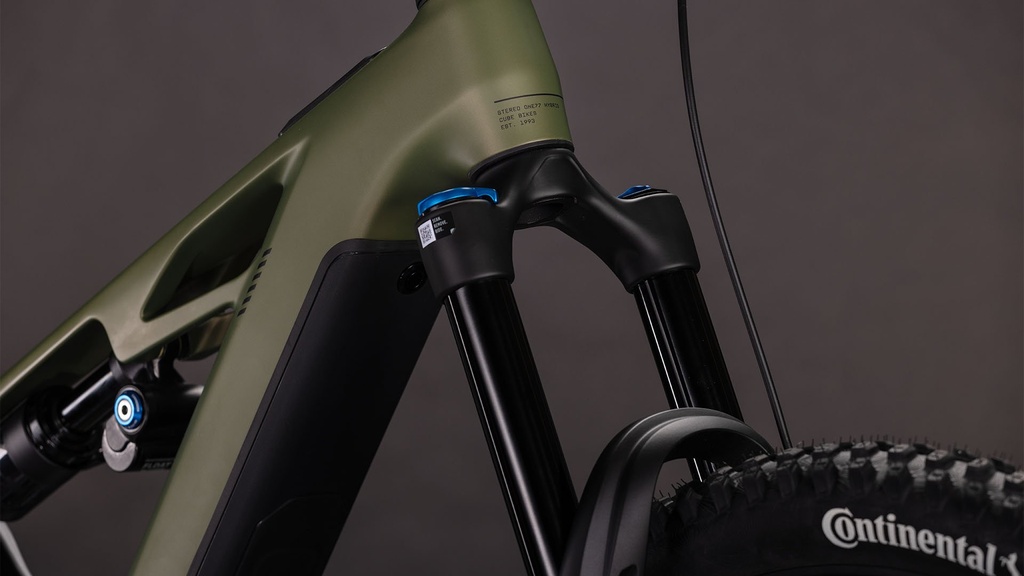 Bicicleta Cube Stereo Hybrid ONE77 HPC TM 800 reedgreen´n´matrix