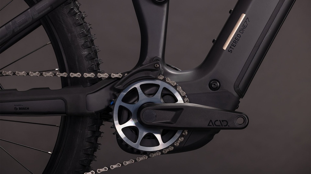 Bicicleta Cube Stereo Hybrid ONE77 HPC SLX 800 blackline