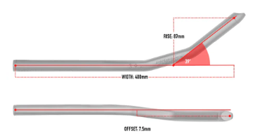 Acople Sonic Ergo 39a Aerobar Triatlon