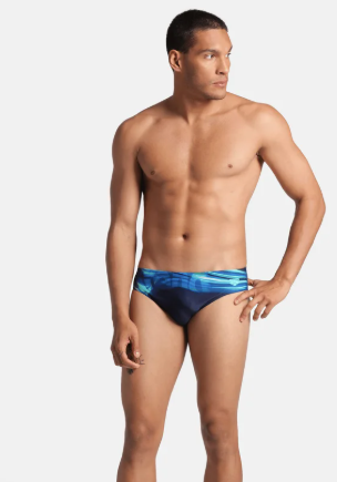 BAÑADOR ARENA BLOOM SWIM BRIEFS MULTI NAVY/NAVY