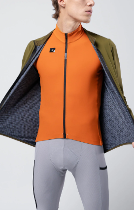 CHAQUETA IMPERMEABLE SELKIE UNISEX AVOCADO