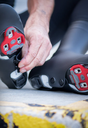 CUBREBOTAS ALTO VELOTOZE SNAPS UNISEX BLACK