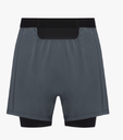 CONCURVE 5" 2in1 Shorts Hombre Lab Graphite / Black