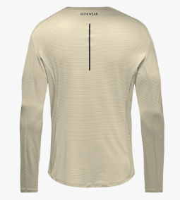 Camiseta Manga Larga Contest 2.0 Hombre Tech Beige