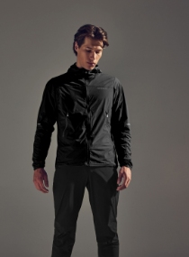 Fernflow Cortavientos Con Capucha Hombre Black