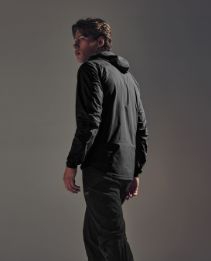 Fernflow Cortavientos Con Capucha Hombre Black