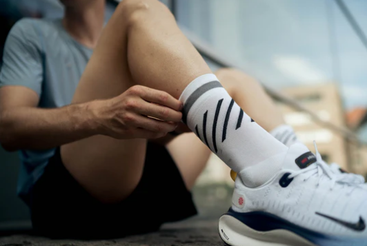 CALCETINES INCYLENCE RUNNING DISRUPTS WHITE