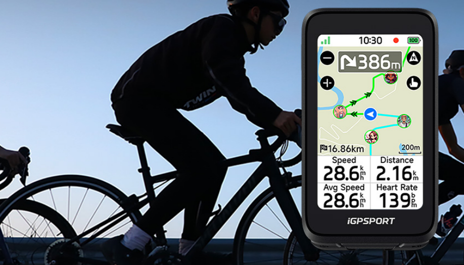CICLOCOMPUTADOR INTELIGENTE CON GPS BINAVI-AIR