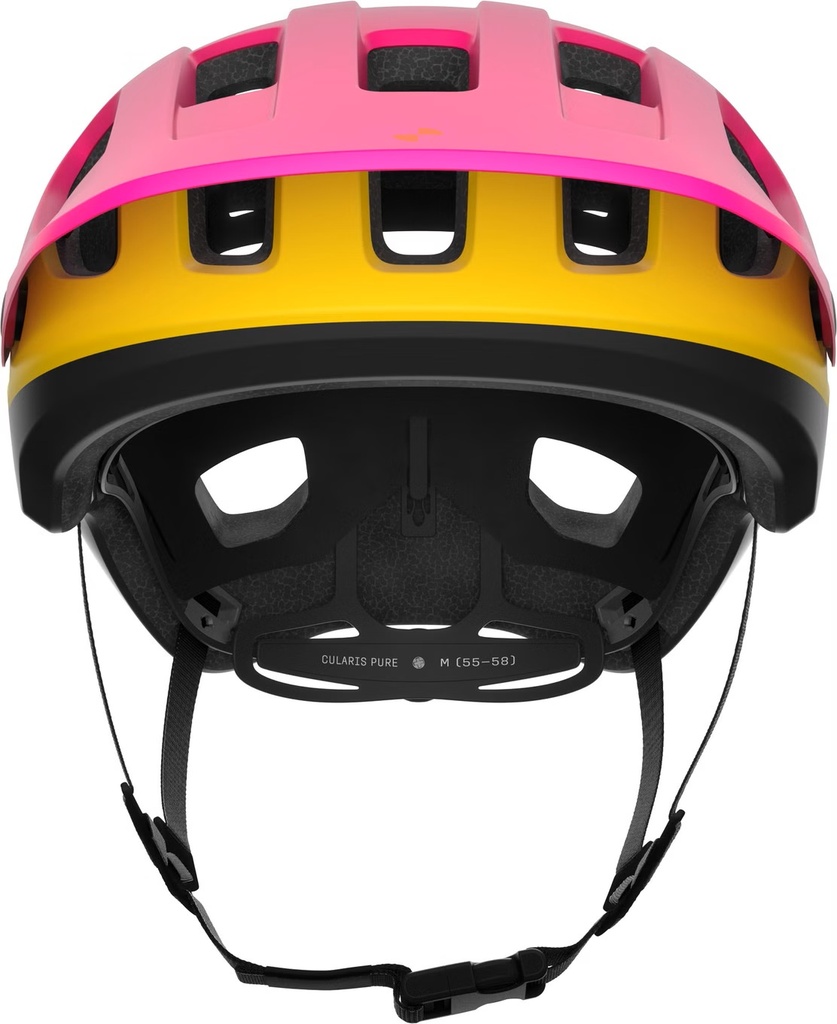 Casco POC CULARIS Pure Uranium Rhos Red Matt / Citrine Yellow Matt