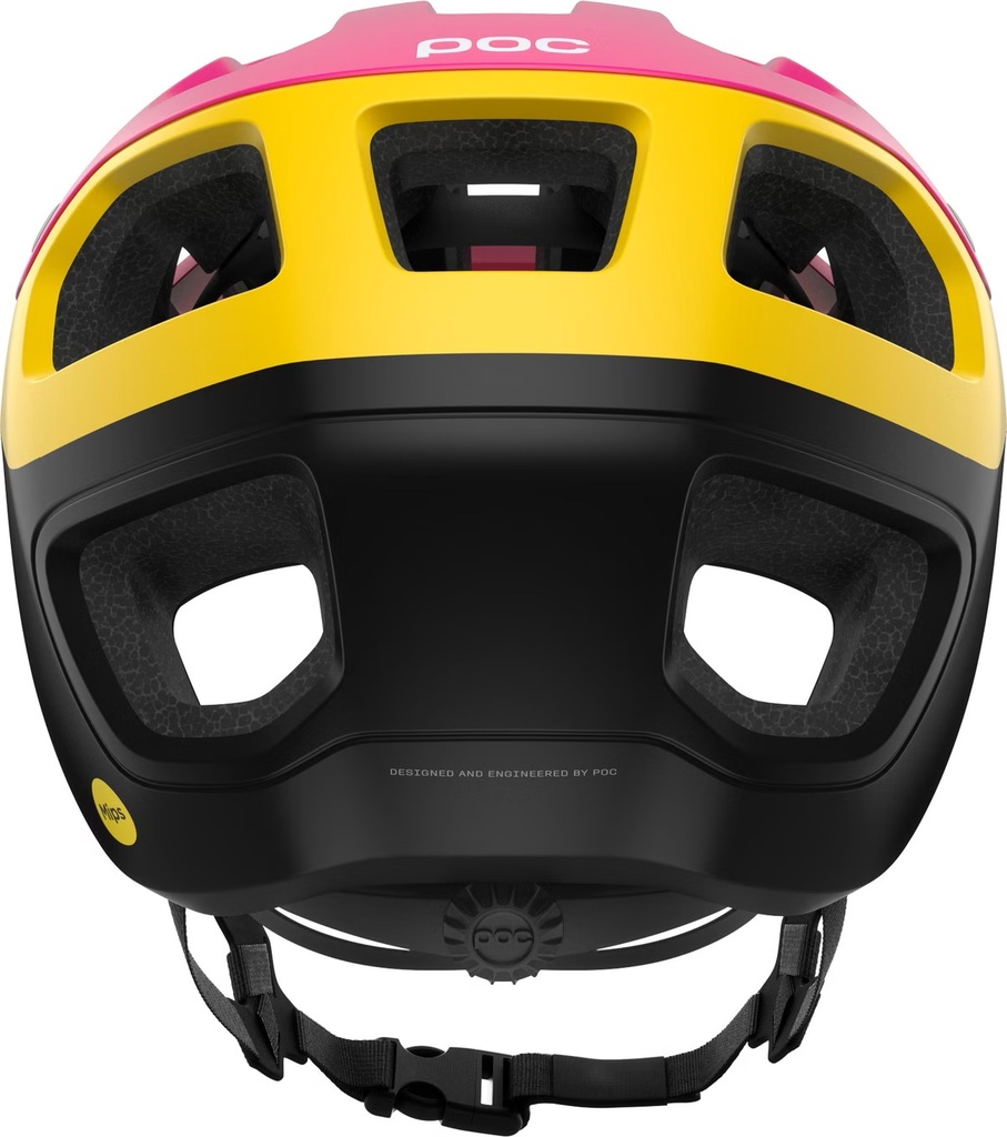 Casco POC CULARIS Pure Uranium Rhos Red Matt / Citrine Yellow Matt