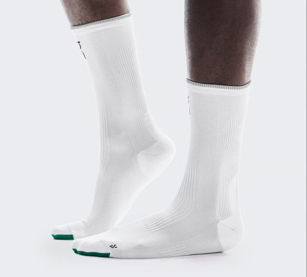 Elite Run Sock High Unisex White / Ivory