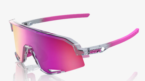 SLENDALE Polished Translucent Grey Purple Multilayer Mirror