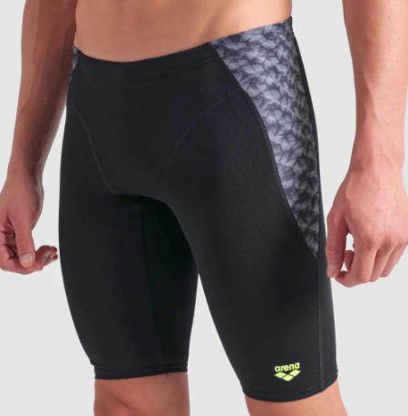 Bañador Arena Monogram Swim Jammer Black/Dark Sage