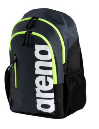 Bolsa Spiky III Backpack 35 Navy/Neon Yellow