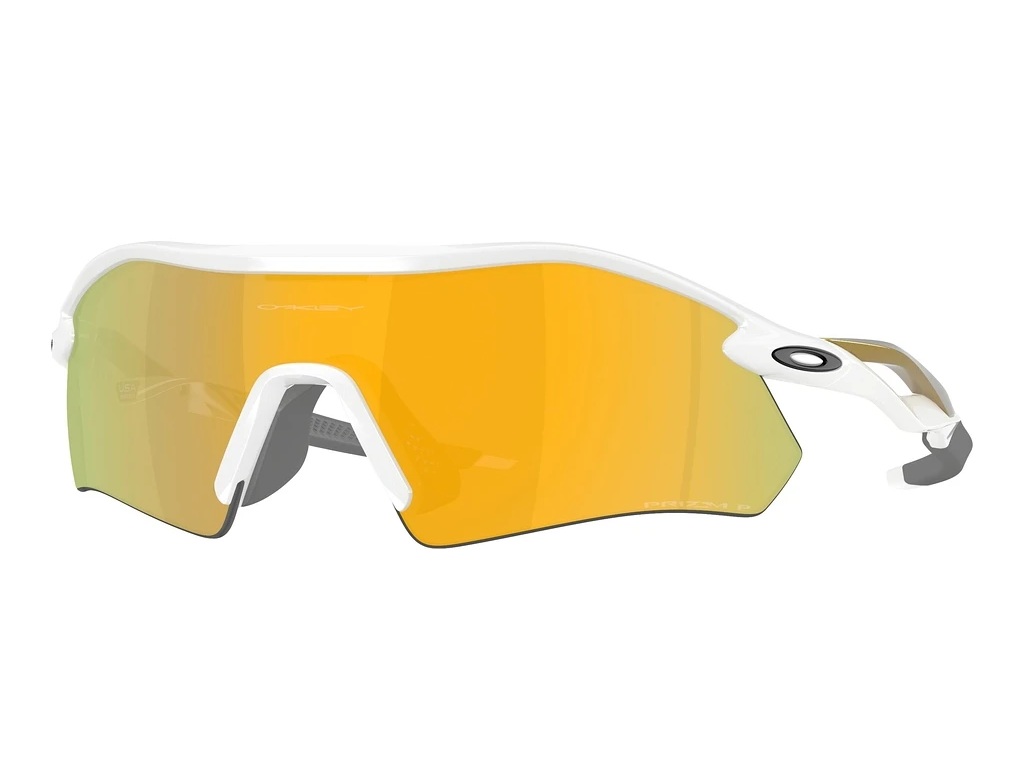 Gafa Oakley Radar Plate PolWh/Gold w/Prizm 24k Pol