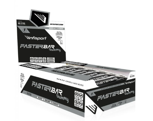 Barrita Infisport Faster Bar Gummy Neutro 2x30g