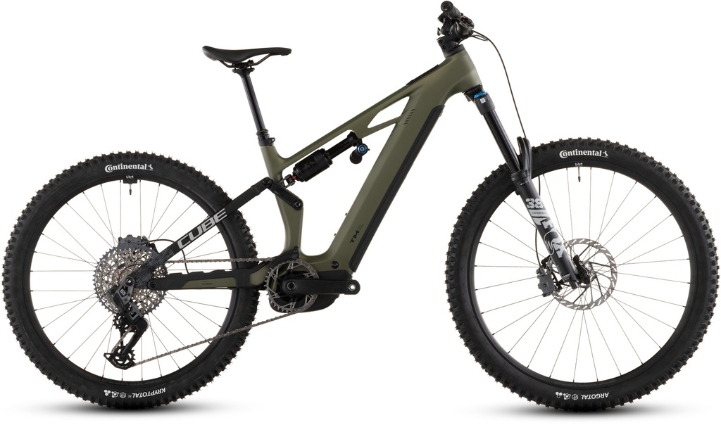 Bicicleta Cube Stereo Hybrid ONE77 HPC TM 800 reedgreen´n´matrix