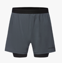 CONCURVE 5" 2in1 Shorts Hombre Lab Graphite / Black