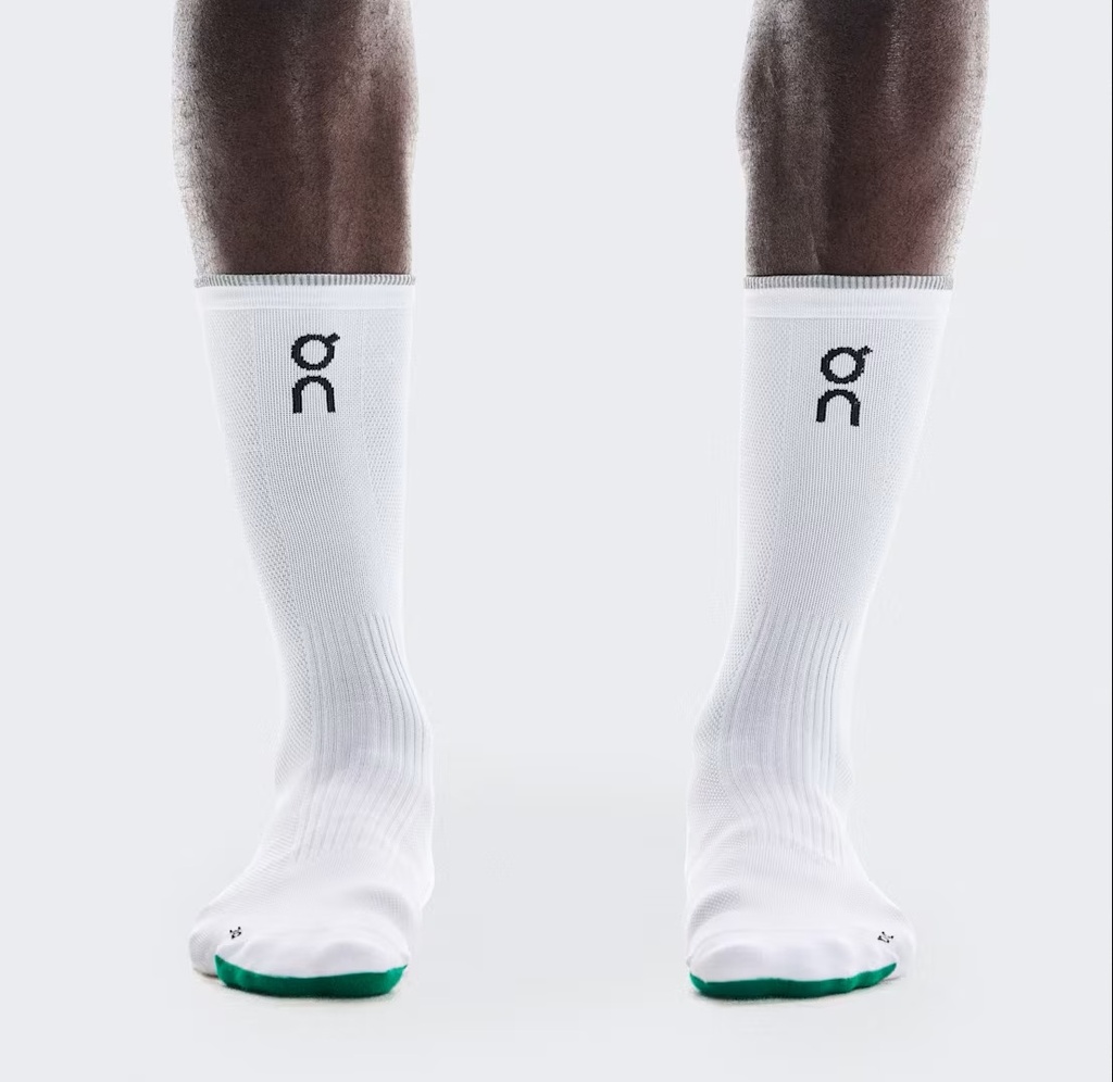 Elite Run Sock High Unisex White / Ivory