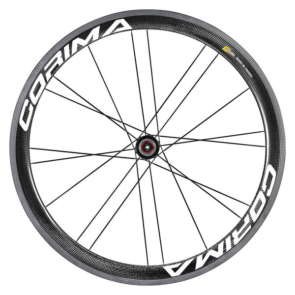 RUEDA CORIMA 47 MM "WS BLACK" 28" 700C 20R CUBIERTA TRAS TA DX SHIMA (3K)BLA