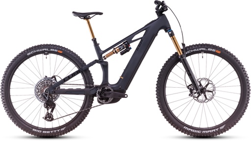 Bicicleta Cube Stereo Hybrid ONE44 HPC AT 800 carbon´n´gold