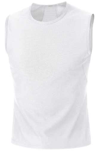 Gore Camiseta sin mangas M BL, white