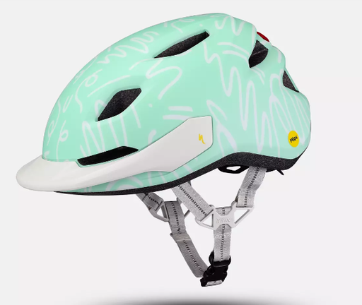 [60025-7602] Casco Specialized Shuffle 2 Led DuneWht Graphic