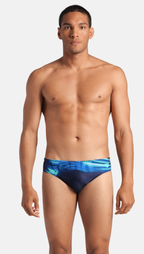 BAÑADOR ARENA BLOOM SWIM BRIEFS MULTI NAVY/NAVY