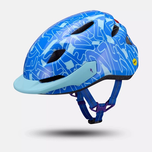 [60026-4652] Casco Specialized SHUFFLE 2 Led CE Skyblue Graphic Child
