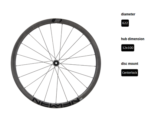 [89662] Rueda NEWMEN Streem C.35 622 21 agujeros FADE R SP CL 12x100