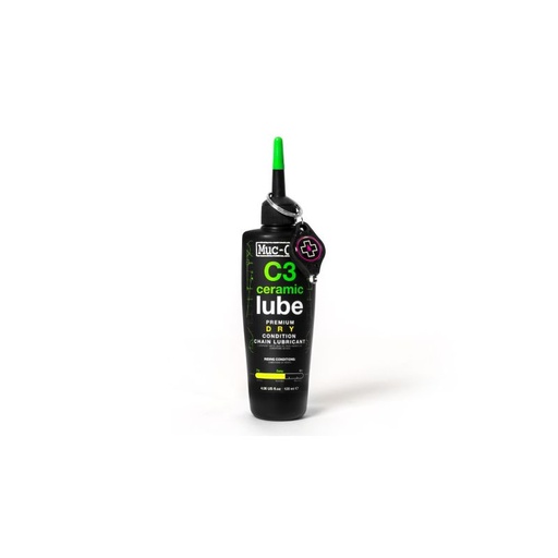 [227037] ACEITERA MUC-OFF C3 CLIMA SECO CERAMICO BIO 120 ml (C3 CERAMIC LUBE PREMIUM DRY)