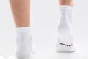 Core Run Sock Mid 2P U White