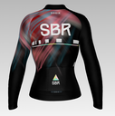 MAILLOT MANGA LARGA HYDER MUJER SBR BLACK OIL