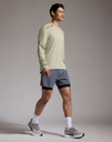 Camiseta Manga Larga Contest 2.0 Hombre Tech Beige