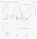 AEROCOMFORT 3.0 TSA TRIATHLON BIKE TRAVEL BAG