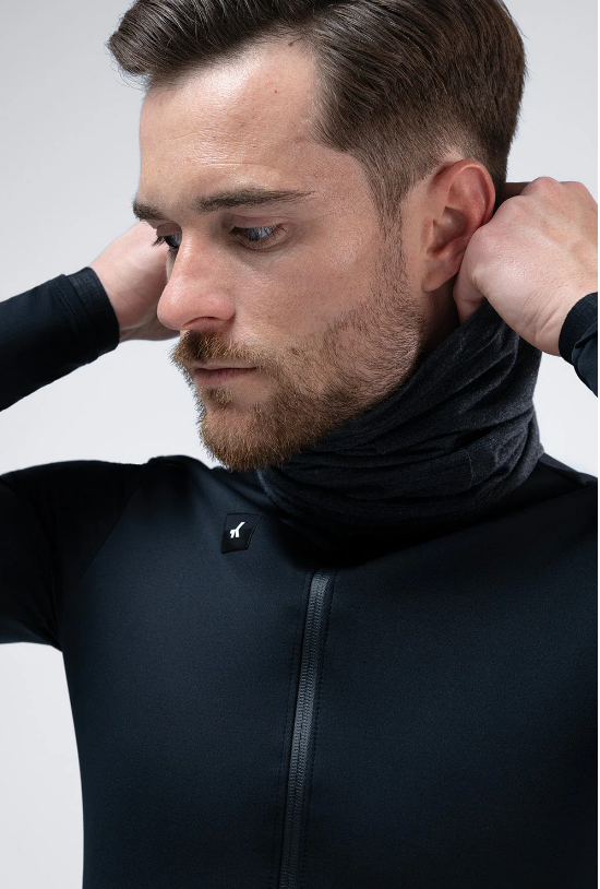 BANDANA GOBIK MERINO MOONBAH UNISEX GRAPHITE