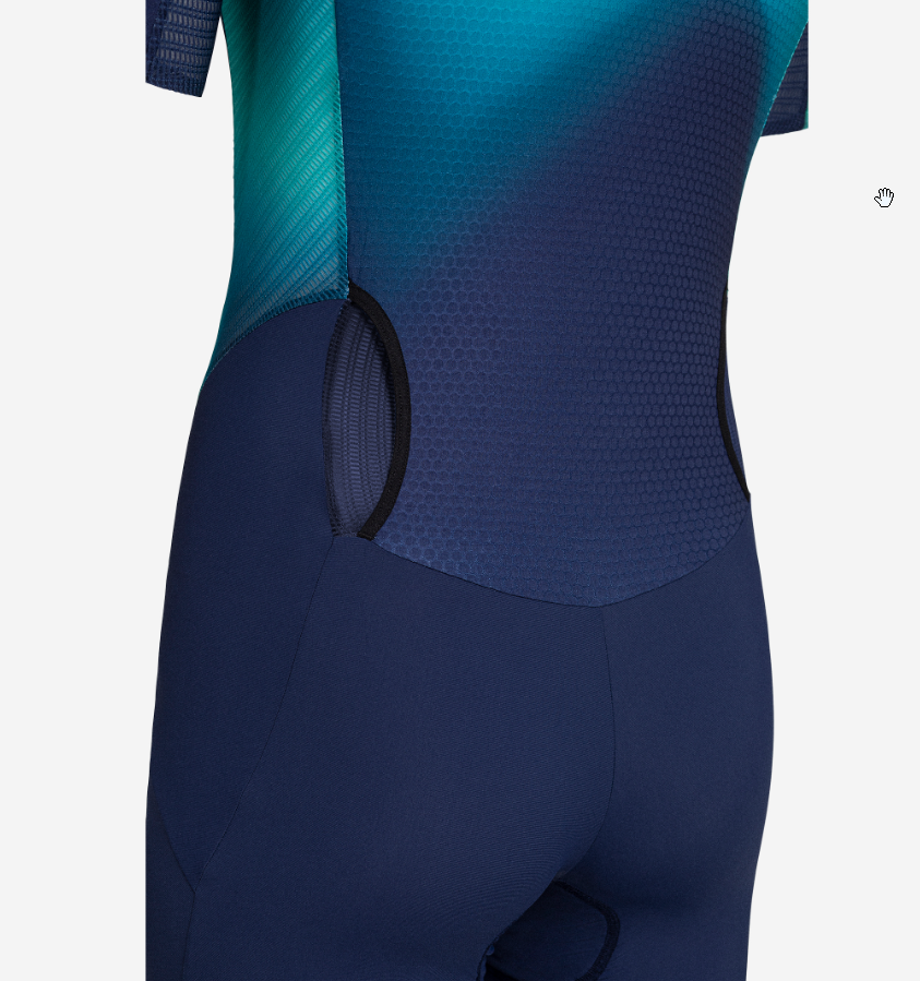 Athlex Aero Men's Race Suit V2 Green Print